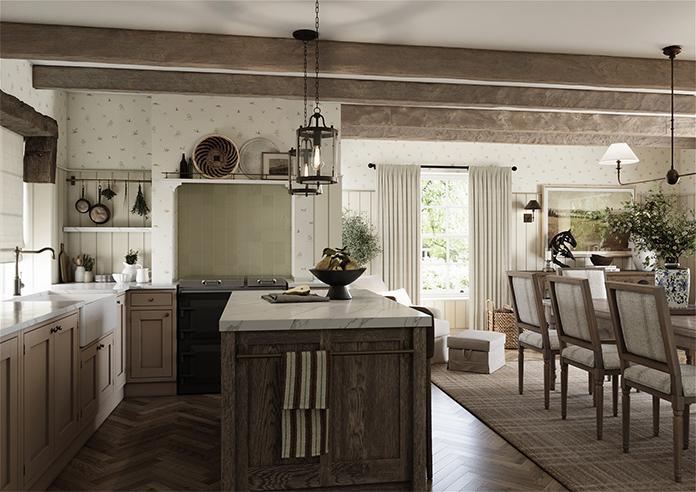 Genoa Faux Silk (Blackout), Cream Shimmer - Made to Measure Curtains - Image 7